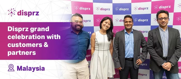 Disprz grand celebration with customers