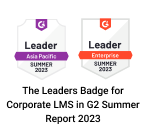 G2 Corporate Learning Management Systems Leader Asia Pacific Summer 2023