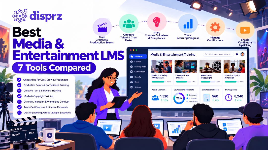 Best LMS and Training Software for Media and Entertainment (2027)